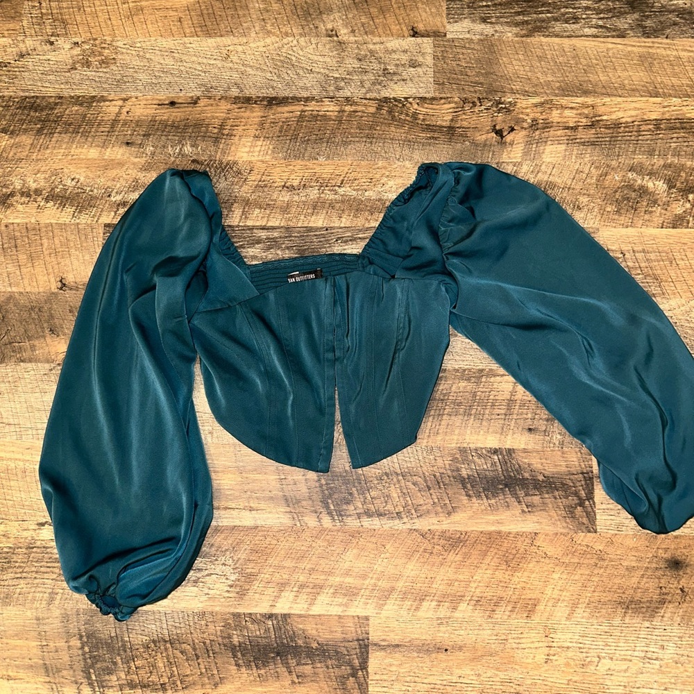 Urban Outfitters long sleeve corset top